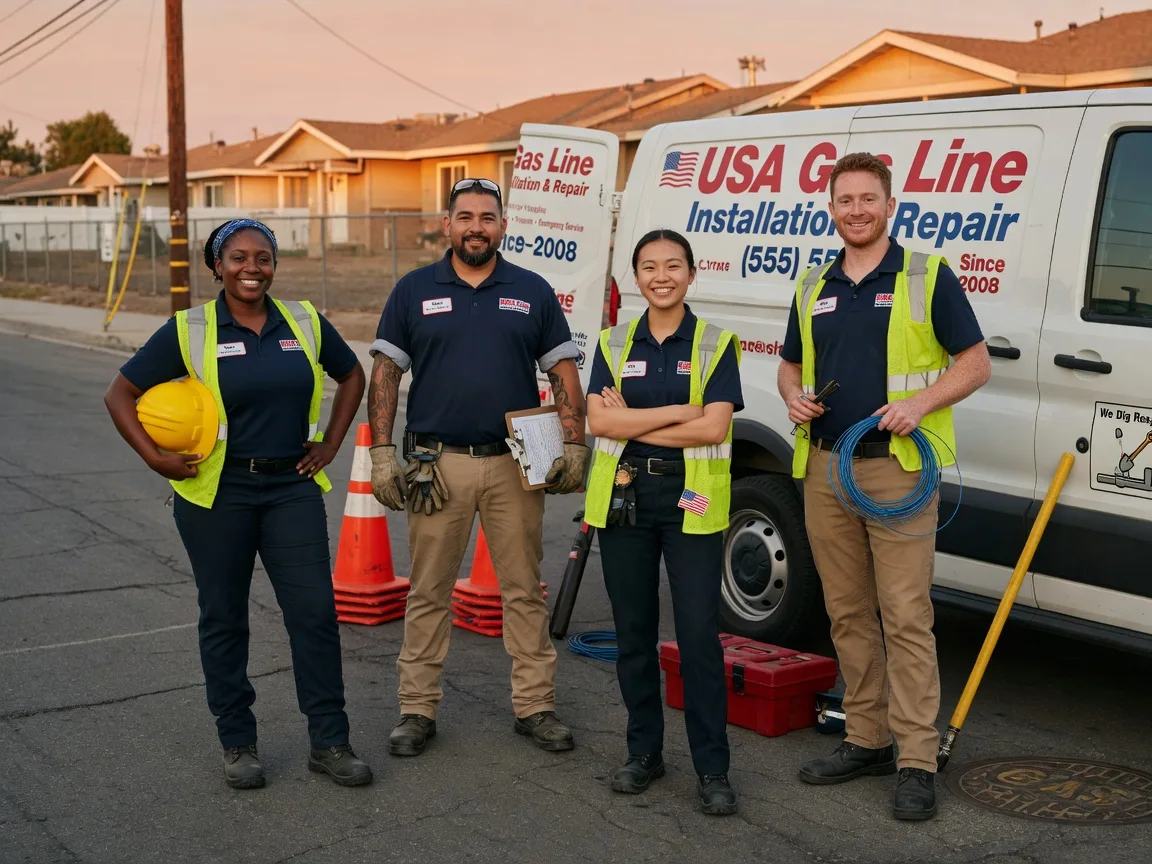 Gas Line Installation company in Armuchee, GA